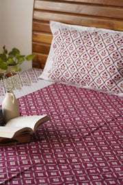 local-kala-basant-red-single-bed-bedsheet-60-x-90-inches