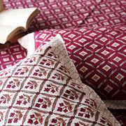 local-kala-basant-red-a-king-size-double-bed-bedsheet-fitted-bedsheet