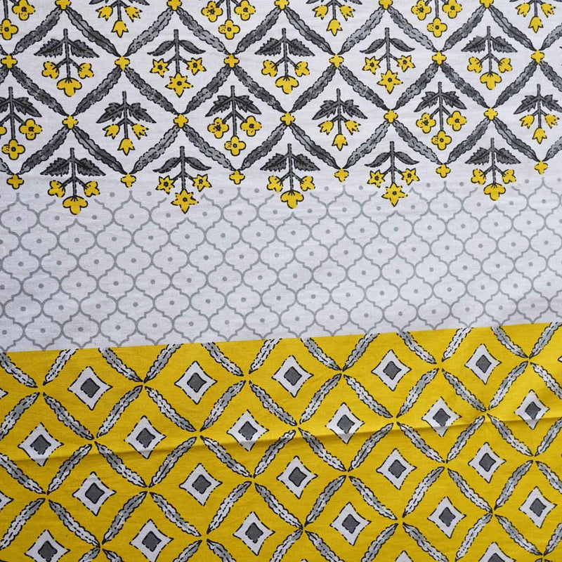 local-kala-basant-yellow-single-bed-bedsheet-60-x-90-inches