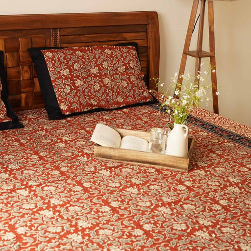 local-kala-maroon-kalamkari-a-bedsheet