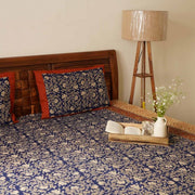 local-kala-blue-kalamkari-a-bedsheet-fitted-bedsheet