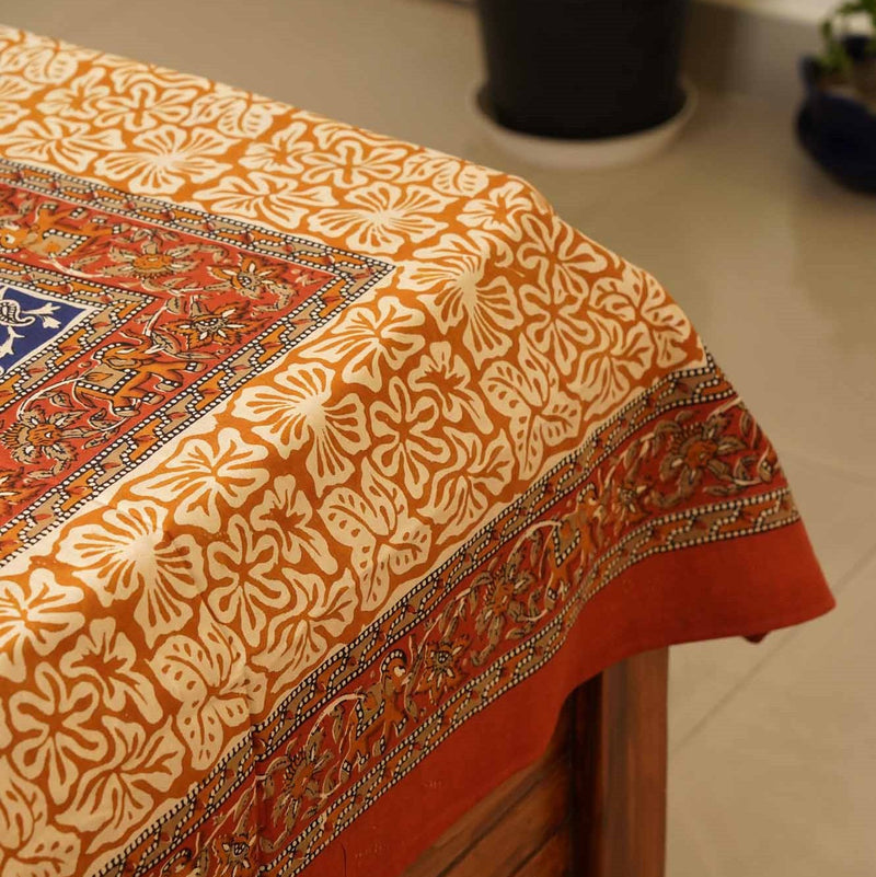 local-kala-blue-kalamkari-a-bedsheet-fitted-bedsheet