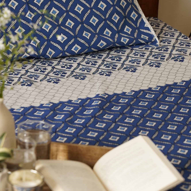 local-kala-bageecha-an-extra-large-double-bed-bedsheet-fitted-bedsheet
