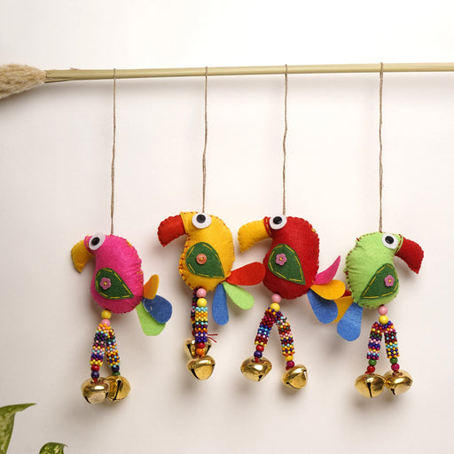 local-kala-felt-parrot-hanging