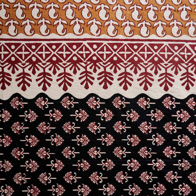 local-kala-kalamkari-black-single-bed-bedsheet-60x90-inches