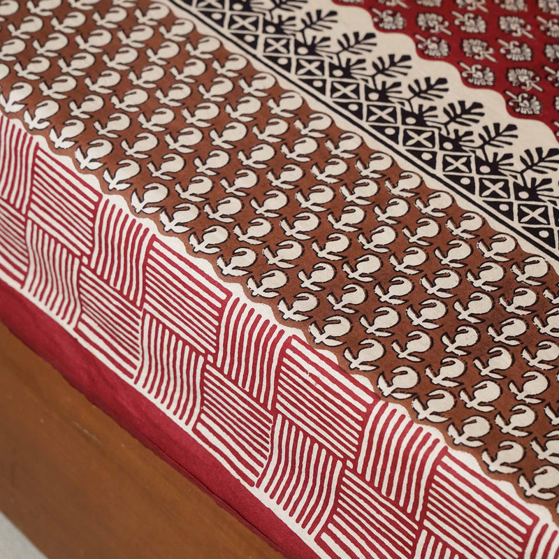 local-kala-kalamkari-maroon-a-king-size-double-bed-bedsheet