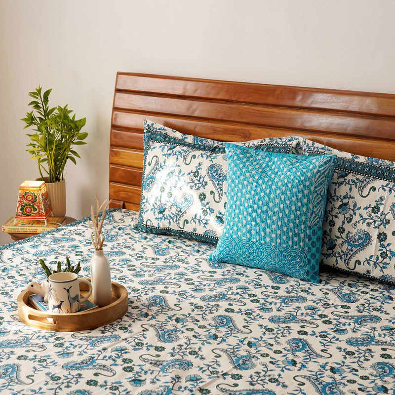 local-kala-neeli-booti-an-extra-extra-large-double-bed-bedsheet-fitted-bedsheet