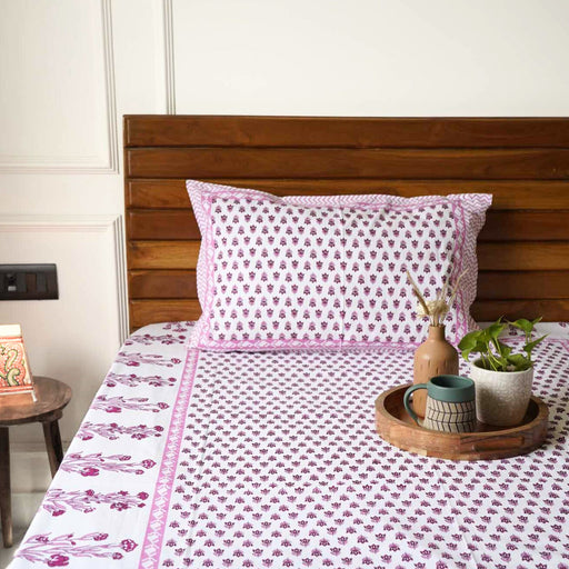 local-kala-orchid-pink-single-bed-bedsheet60x90-inches