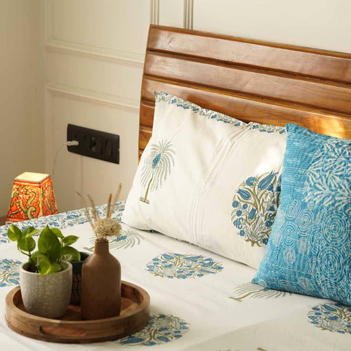 local-kala-ananta-blue-flat-i-fitted-bedsheet-90x108-inches