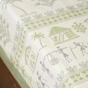 local-kala-worli-green-flat-i-fitted-bedsheet-108x108-inches