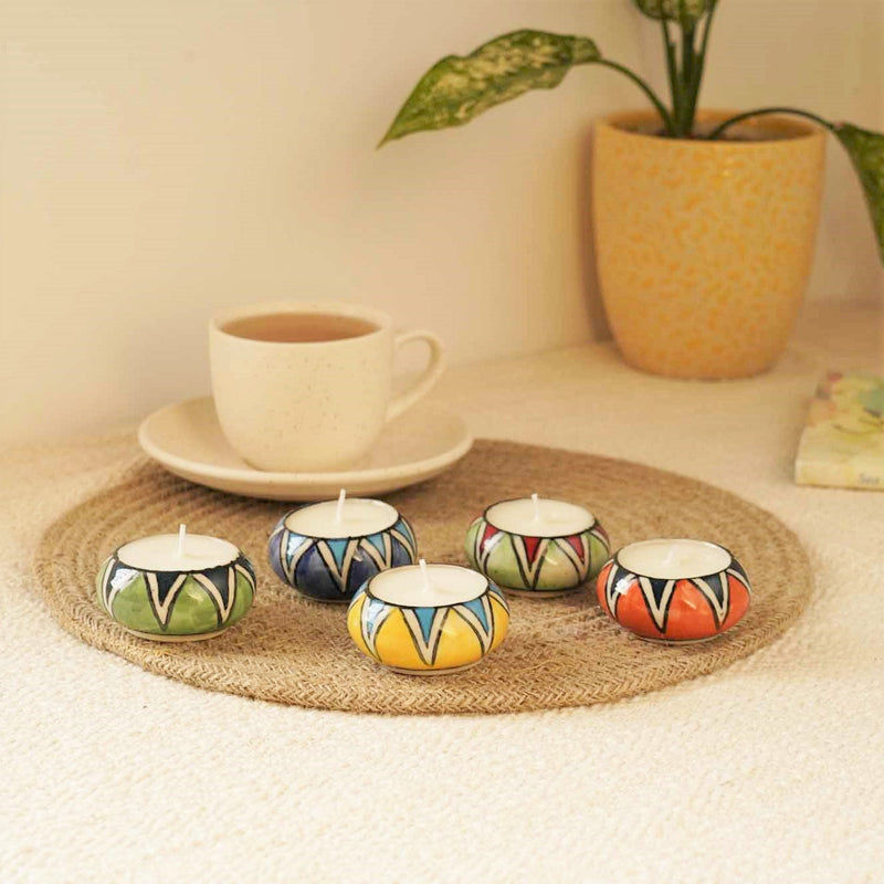 local-kala-scented-tea-lights-gift-hamper-set-of-5-with-an-air-tight-jar