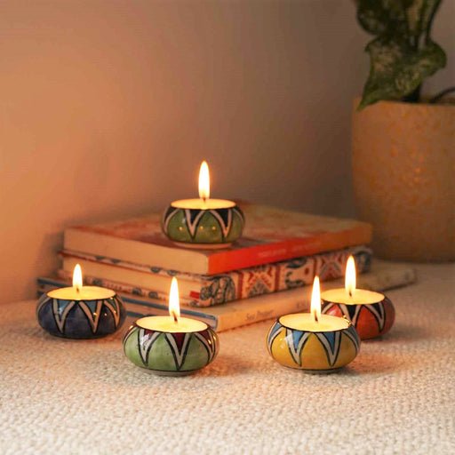 local-kala-scented-tea-lights-gift-hamper-set-of-5-with-an-air-tight-jar