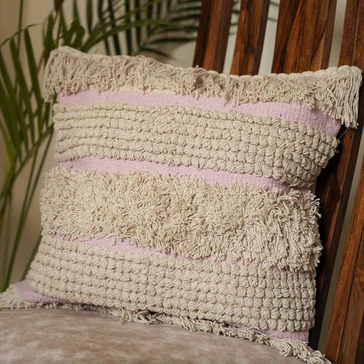 local-kala-boho-vibe-pink-fringes-tufted-cushion-cover