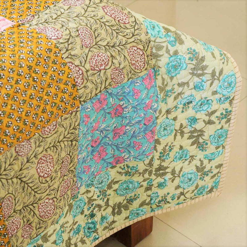 local-kala-rangeela-a-patchwork-reversible-quilted-bedcover-comforter