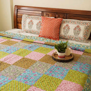 local-kala-rangeela-a-patchwork-reversible-quilted-bedcover-comforter