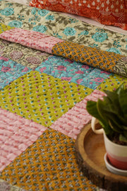 local-kala-rangeela-a-patchwork-reversible-quilted-bedcover-comforter