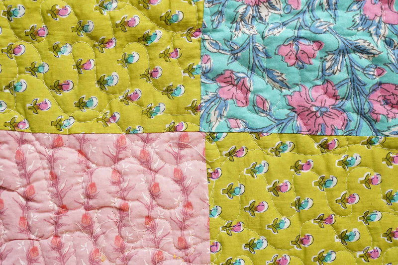 local-kala-rangeela-a-patchwork-reversible-quilted-bedcover-comforter
