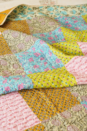 local-kala-rangeela-a-patchwork-reversible-quilted-bedcover-comforter