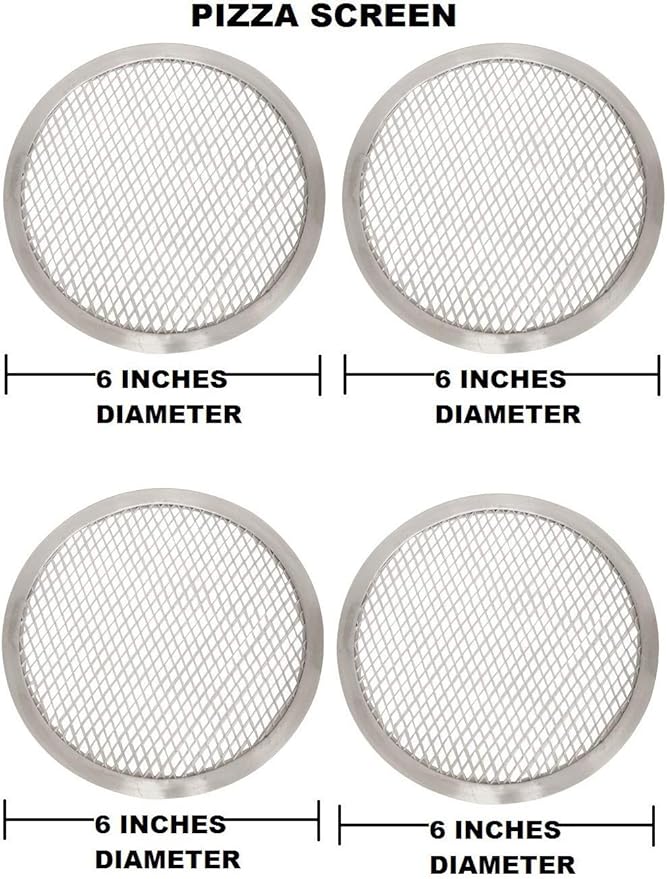 Pizza Screens: Aluminium (4-Pack) – Kitchenware