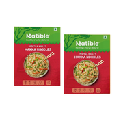 Natible Foxtail Millet Hakka Noodles Variety Pack – Millet Based Instant Noodles (6.35 oz)