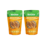 Natible Sprouted Protein and Sprouted Millet Chilla Mix Variety Pack- Achari Flavor – Savory Indian Pancake Mix (7.05 oz)