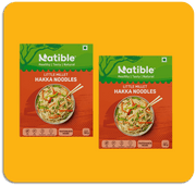 Natible Little Millet Hakka Noodles Variety Pack – Millet Based Instant Noodles (6.77 oz)