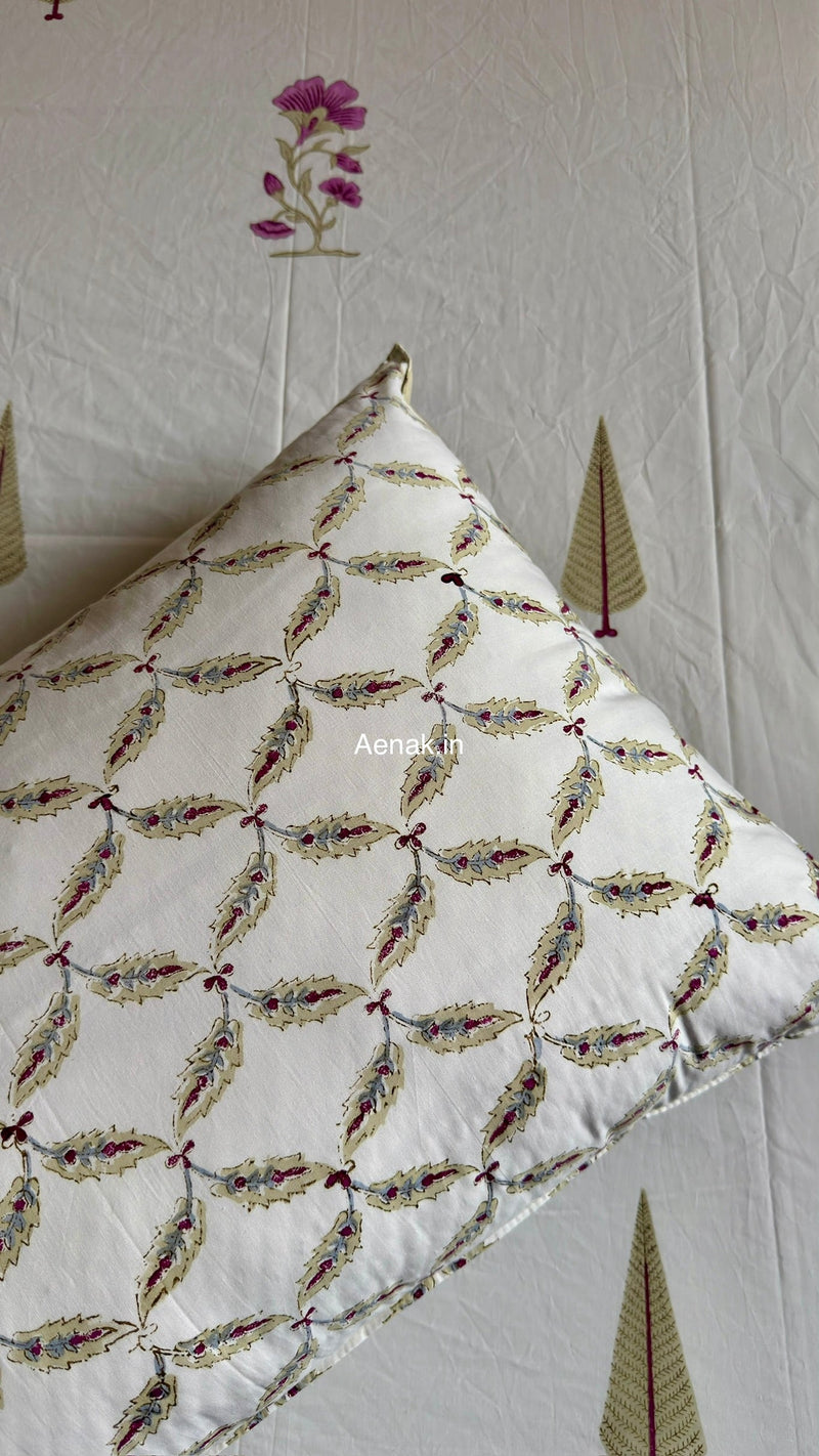 aenak-dusty-mulberry-handblock-premium-cotton-bedsheet-set