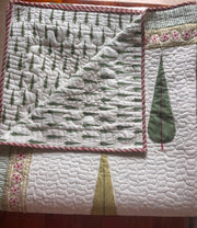 aenak-green-cypress-handblock-bedsheet-quilted-bedcover-combo-set
