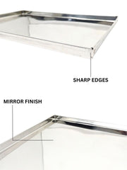 Stainless Steel Storing & Serving Tray for Sweet & Snacks – Serving Tray