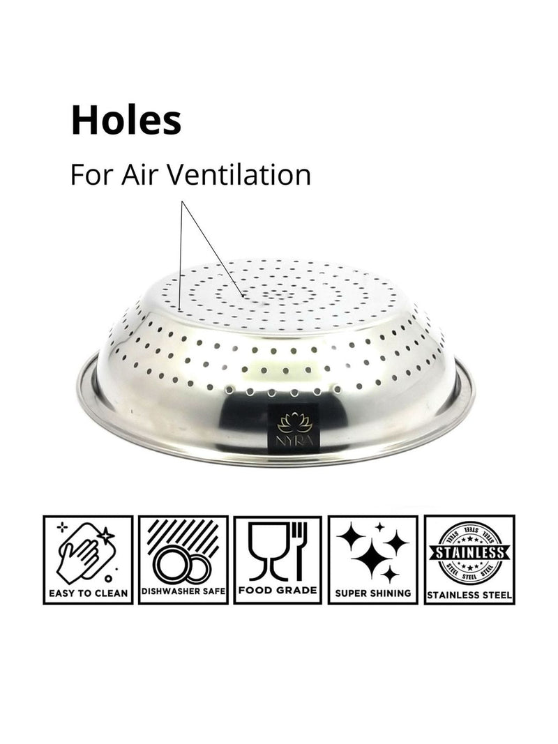 Stainless Steel Strainer/Rice/Chawal Chalni – Kitchen Utensil