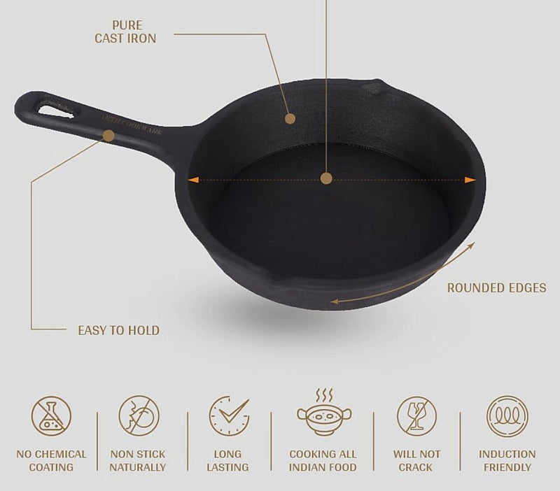 Cast Iron Tadka Pan – Kitchenware