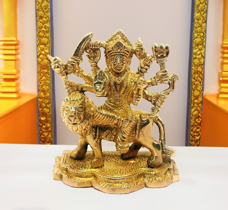 Brass Goddess Durga Maa Idol – Kitchen Utensil