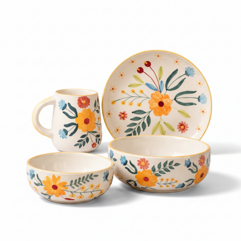 nurture-india-floral-extravaganza-breakfast-set-of-4
