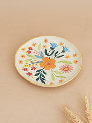 Nurture India Floral Extravaganza Plate Mug