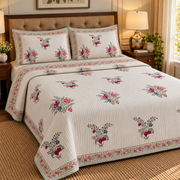 aenak-burgundy-anaar-handblock-printed-reversible-straight-quilted-bedcover-set