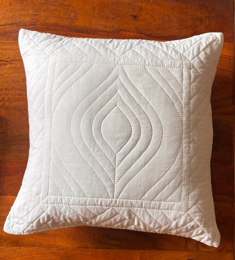 aenak-white-embossed-diamond-quilted-bedcover-set-with-brown-lace