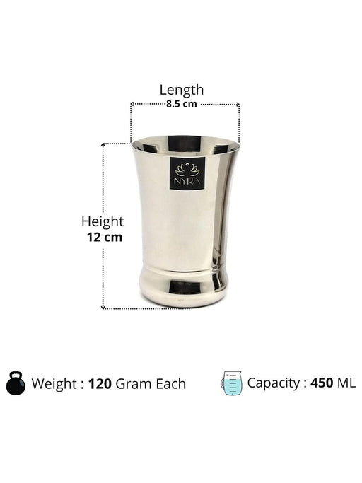 Stainless Steel Glass Set