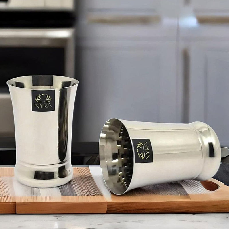 Stainless Steel Glass Set