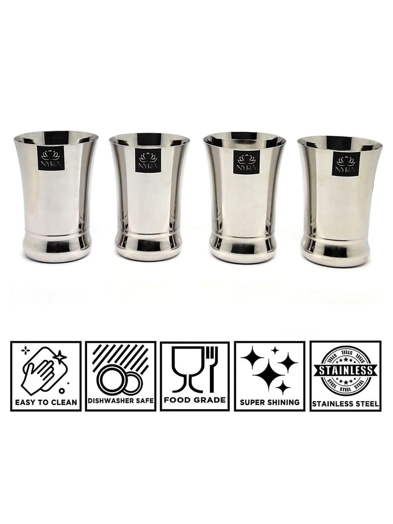 Stainless Steel Glass Set
