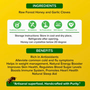Garlic infused Honey