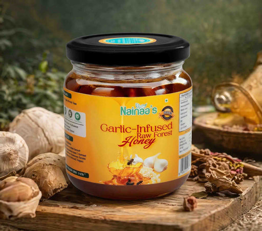 Garlic infused Honey