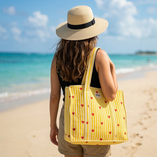 aenak-yellow-little-heart-quilted-cotton-travel-bag-vanity-pouch