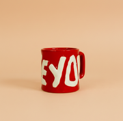 Nurture India I Love You Red Mug