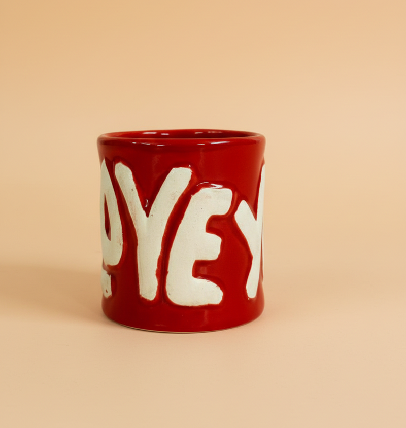 Nurture India I Love You Red Mug