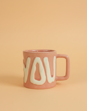 Nurture India I Love You Pink Mug 12-oz