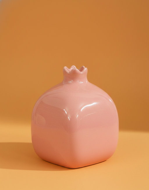 Nurture India Pomegranate Vase Pink