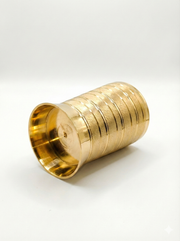 Pure Brass Peetal Designer Glass – Brass Drinking Glass