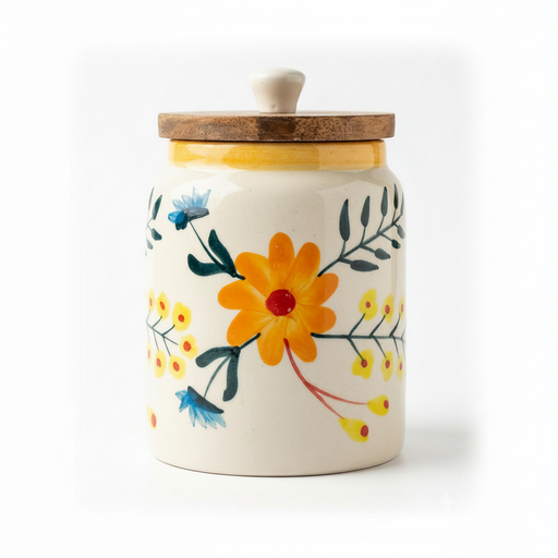 nurture-india-floral-extravaganza-ceramic-jar-800ml