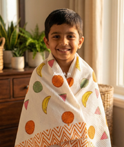 aenak-fresh-fruit-handblock-printed-waffle-cotton-bathing-towel