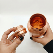 Pure Hammered Copper Water Bottle – Copper Water Bottle